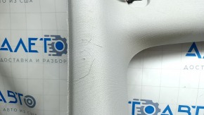 Tesla Model 3 18 headliner - gray cloth, tears, abrasions, needs cleaning