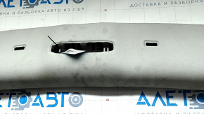 Tesla Model 3 18 headliner - gray cloth, tears, abrasions, needs cleaning