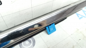 Door-glass molding, center rear right, Honda CRV 23-25, chrome, broken mount, scratches