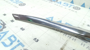 Upper front left door molding for Honda CRV 23-25, chrome, scratches