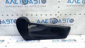 Right side passenger seat trim for Toyota Prius V 12-17, black, plastic turned white