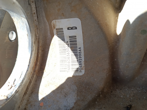Jeep Renegade 15-18 2.4 128k engine, water damage, broken block and oil pan, for parts