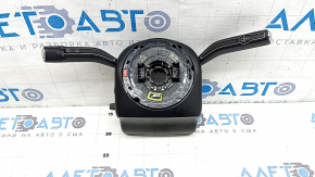 Steering column switches guitar assembly Mercedes W167 GLE 350 450 20-24 black with a cable for heated steering wheel and steering column adjustment, poke