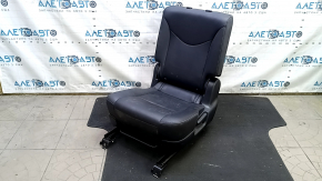 Rear seats, 2nd row, left, Toyota Prius V 15-17, black leather, dry cleanable