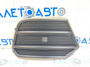 Front bumper grille right Audi Q3 8U 16-17 for solid bumper, for parking sensors