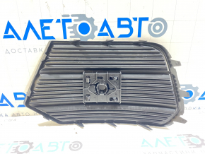 Front bumper grille right Audi Q3 8U 16-17 for solid bumper, for parking sensors