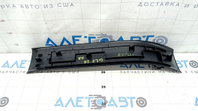 Door sill trim, inner rear right, Mercedes W167 GLE 350 450 20-24, black, scratched
