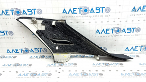 Left rear pillar trim in front of the window Mercedes W167 GLE 350 450 20-24 black, torn, scratches