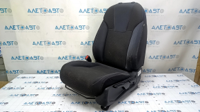 Honda Insight 19-22 driver's seat without airbag, mechanical, cloth, black, dry-cleanable, rust, scratches on the lining, broken connector mount