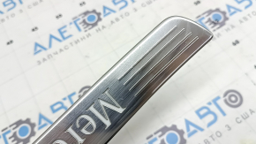 Outer rear right door sill trim Mercedes W167 GLE 350 450 20-24 chrome with backlight, scratches, contact with water, working