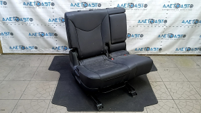 Rear seats, 2nd row, right, Toyota Prius V 15-17, black leather, dry cleanable, scratches
