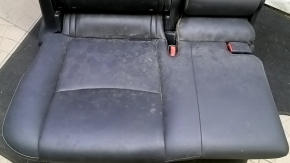 Rear seats, 2nd row, right, Toyota Prius V 15-17, black leather, dry cleanable, scratches