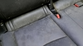 Rear seats, 2nd row, right, Toyota Prius V 15-17, black leather, dry cleanable, scratches