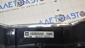 Chevrolet Equinox 10-15 pre-restyling 97k instrument cluster, scratches, incorrect temperature reading