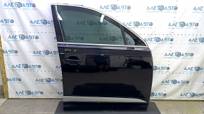Front right door assembly for Audi Q7 16-19, aluminum, keyless, black L041, with bumpers
