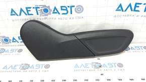 Lower right passenger seat trim for Mercedes W167 GLE 350 450 20-24, 2 pieces, black, scratches