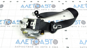 Rear left seat belt Mercedes W167 GLE 350 450 20-23 with squib, black, rusty squib