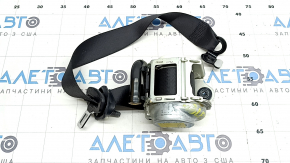 Rear left seat belt Mercedes W167 GLE 350 450 20-23 with squib, black, rusty squib
