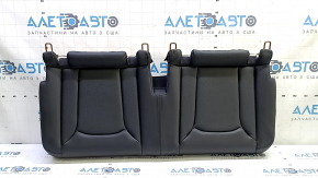 Rear seat row 3 lower part Audi Q7 16-19 black leather, with frame