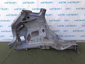 Quarter wing rear left Nissan Rogue Sport 17- on the body, graphite, bumps