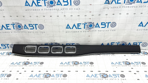Right front panel trim for Mercedes W167 GLE 350 450 20-23, dark wood, with backlight