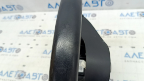 Mercedes W167 GLE 350 450 20-23 black leather steering wheel with heating, scratches, tears, dents