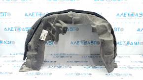 The rear right fender liner of an Alfa Romeo Stelvio 18-25 has a torn fastener.