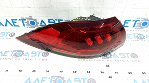 Left outer wing light Mercedes W167 GLE 350 450 20-23 scratches, glue, water damage, non-working