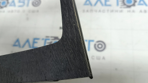 Mercedes W167 GLE 350 450 20-23 center console trim, dark wood, 1 piece, scratches
