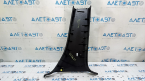 Honda CRV 23-25 lower left center pillar trim, black, scratches, broken mount