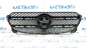 Mercedes W167 GLE 350 450 20-23 radiator grille assembly for radar and camera, with emblem, sand, broken mount