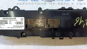 Audi Q7 16-23 climate control panel, scratched
