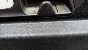 Left arch trim for Mercedes W167 GLE 350 450 20-24, black, for 2 rows, with mesh, with backlight, scratches