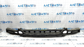 The front bumper absorber of the Mercedes W167 GLE 350 450 20-23 is broken, dented, missing a fragment