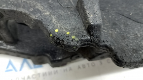 The front bumper absorber of the Mercedes W167 GLE 350 450 20-23 is broken, dented, missing a fragment