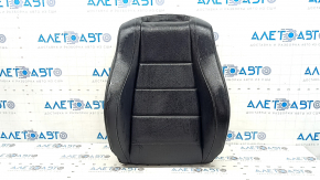 Mercedes W167 GLE 350 450 20-23 black leather driver's seat backrest, perforated, heated, worn, water contact, cleanable