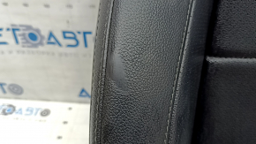 Mercedes W167 GLE 350 450 20-23 black leather driver's seat backrest, perforated, heated, worn, water contact, cleanable