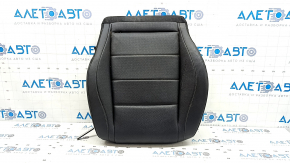 Mercedes W167 GLE 350 450 20-23 black leather driver's seat upholstery, perforated, heated, water resistant, cracked, scratched, needs cleaning