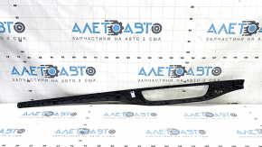 Audi Q7 16-19 lower front panel insert in dark walnut wood
