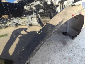 Alfa Romeo Stelvio 18-21 rear right quarter wing on the body, black, dents, bumps