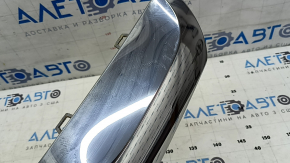 Mercedes W167 GLE 350 450 20-24 rear bumper lip trim, chrome, scratches, bumps