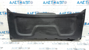 Lower trim of the trunk door of Mercedes W167 GLE 350 450 20-24 black, upper part, scratches, scuffs, dents, whitened plastic