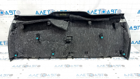 Lower trim of the trunk door of Mercedes W167 GLE 350 450 20-24 black, upper part, scratches, scuffs, dents, whitened plastic