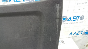 Lower trim of the trunk door of Mercedes W167 GLE 350 450 20-24 black, upper part, scratches, scuffs, dents, whitened plastic