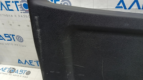 Lower trim of the trunk door of Mercedes W167 GLE 350 450 20-24 black, upper part, scratches, scuffs, dents, whitened plastic