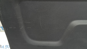 Lower trim of the trunk door of Mercedes W167 GLE 350 450 20-24 black, upper part, scratches, scuffs, dents, whitened plastic