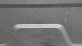 Lower trim of the trunk door of Mercedes W167 GLE 350 450 20-24 black, upper part, scratches, scuffs, dents, whitened plastic