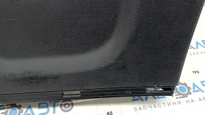 Lower trim of the trunk door of Mercedes W167 GLE 350 450 20-24 black, upper part, scratches, scuffs, dents, whitened plastic