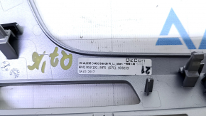 Audi Q7 16-19 driver's left front panel insert, gray, scratched