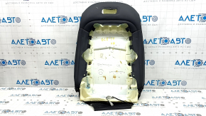 Mercedes W167 GLE 350 450 20-23 passenger seat back upholstery, black leather, perforated, heated, water contact, cleanable